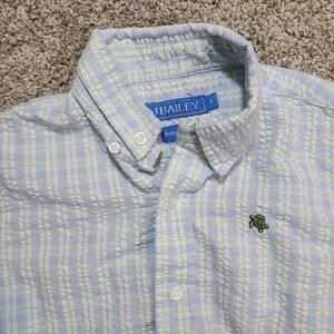 J. Bailey by Bailey Boys Roscoe Button Down Shirt - Size 7 - EUC